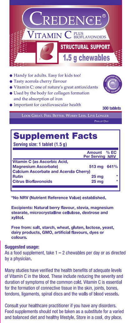 Vitamin C Plus Bioflavanoids