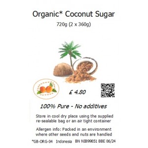 Coconut Sugar (Organic) 720g