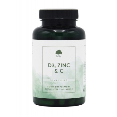 Vitamin D3, ZINC & C - 90 CAPSULES